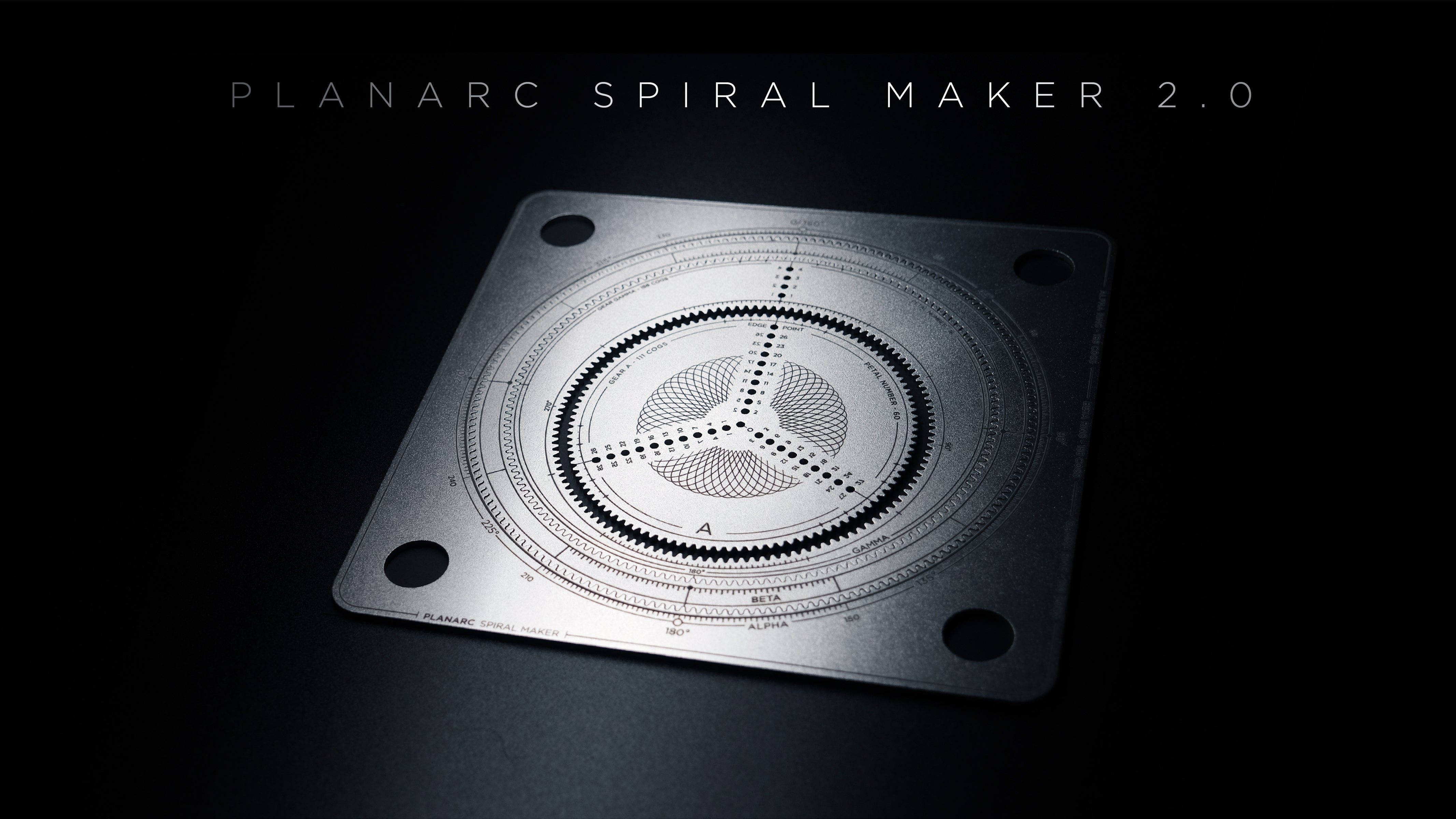 【無心で神アート】Planarc Spiral Maker 2.0 PLANARC 2.0 Spiral Maker - Aluminium/Metal - Professional