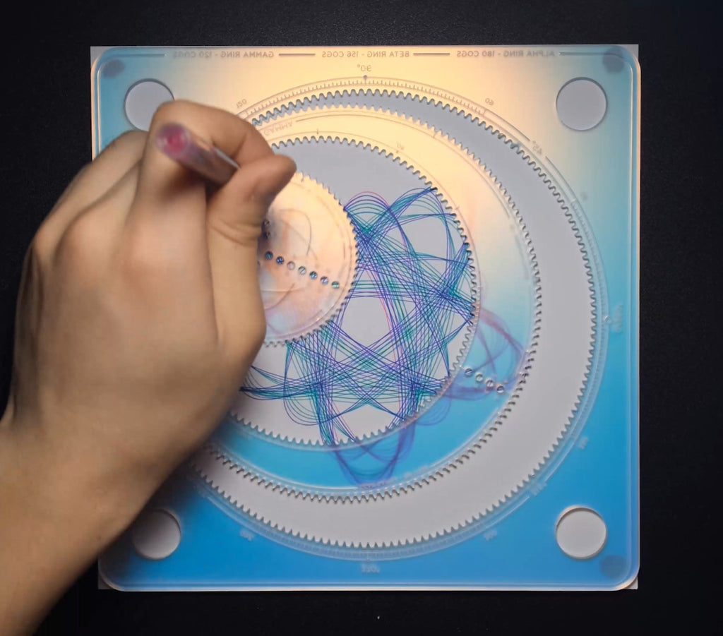 Complete Bundle Set - All-in-One Planarc Professional Spirograph Drawing Toolsets