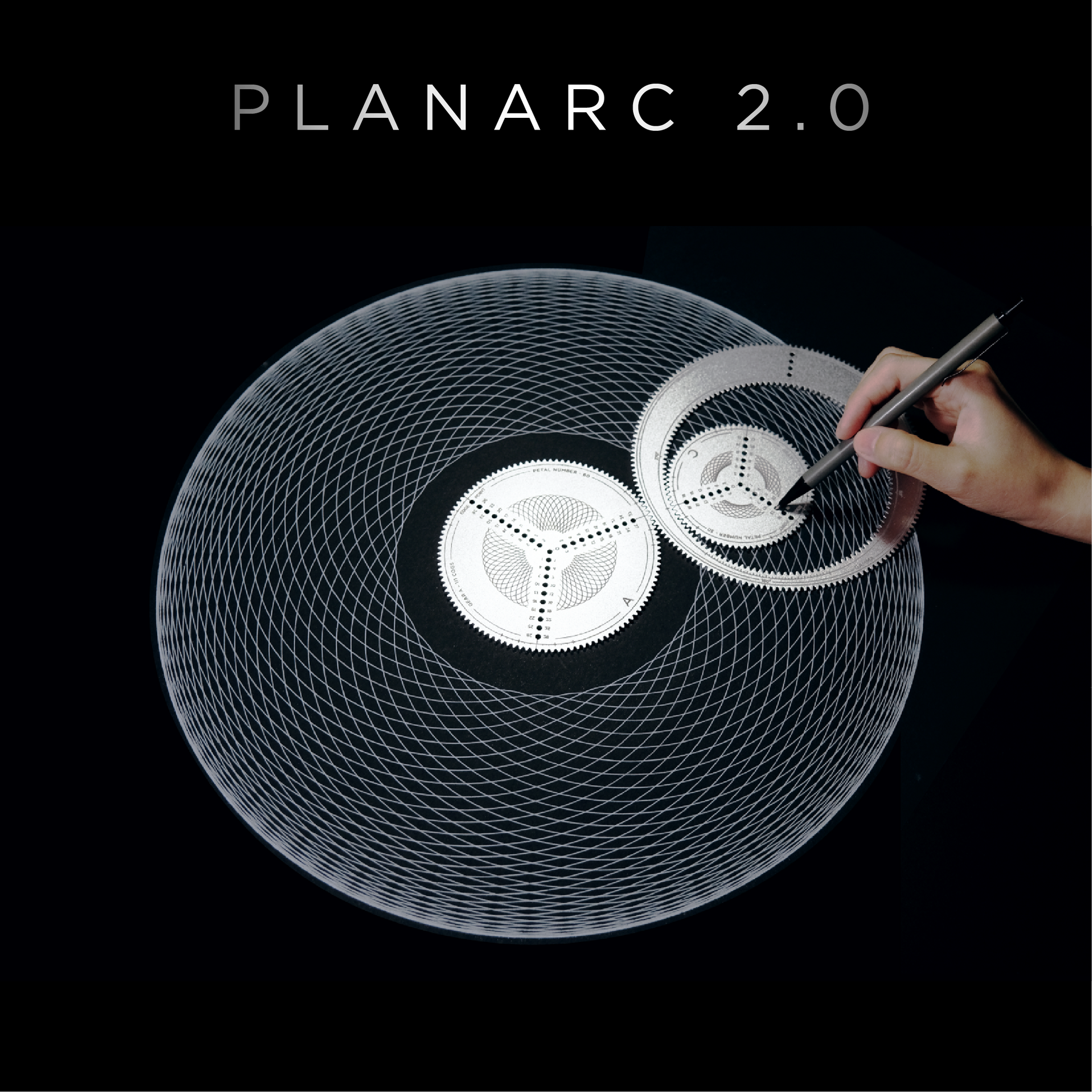 【無心で神アート】Planarc Spiral Maker 2.0 PLANARC 2.0 Spiral Maker - Aluminium/Metal - Professional