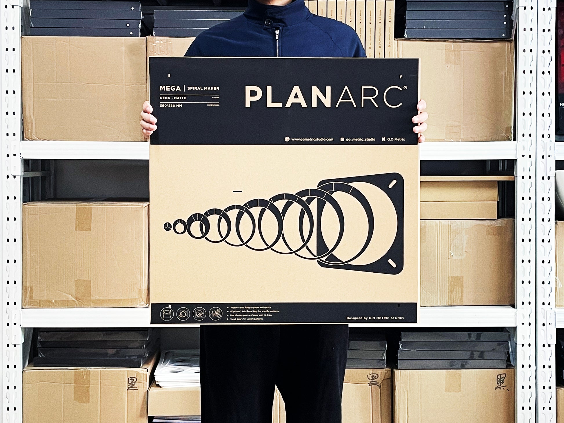 Complete Bundle Set - All-in-One Planarc Professional Spirograph Drawing Toolsets