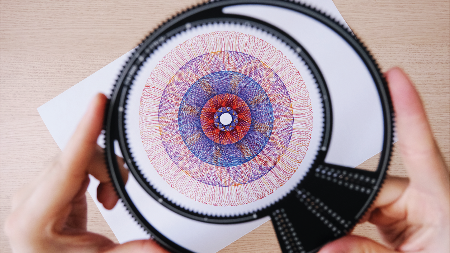 7-in-1 Big Metal Spirograph Drawing Toolset - PLANARC MetalMax