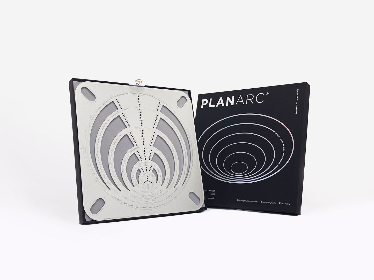 7-in-1 Big Metal Spirograph Drawing Toolset - PLANARC MetalMax