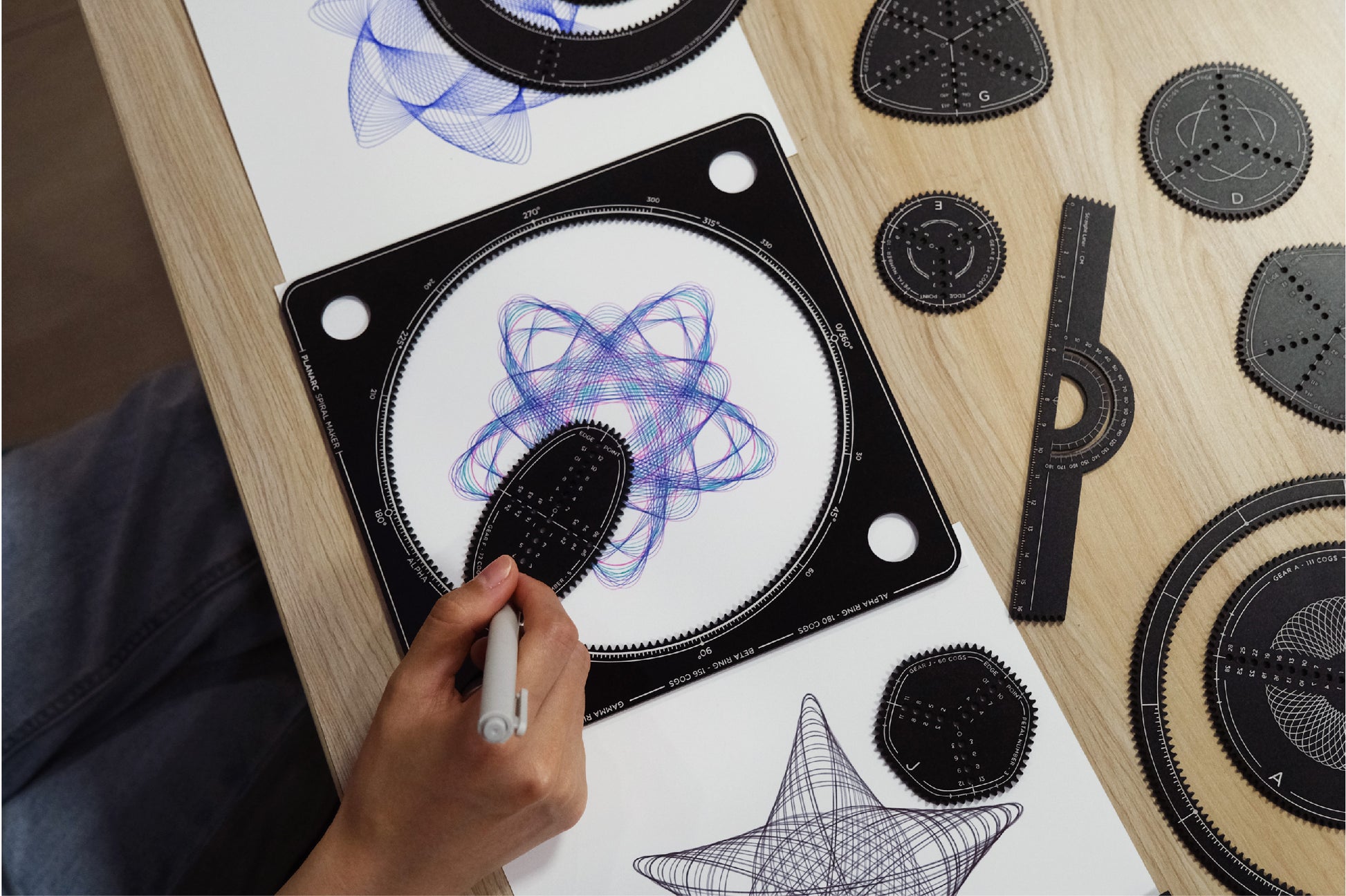 PLANARC 2.0 Spiral Maker - Aluminium/Metal - Professional Sketch Toolset